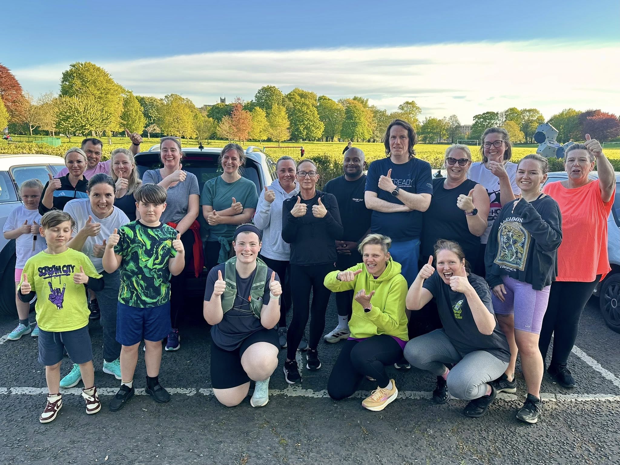 Lancaster Shit Runners Club Ryelands Park